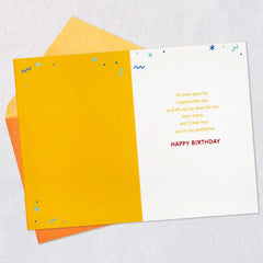 Love and Gratitude Birthday Card for Godfather