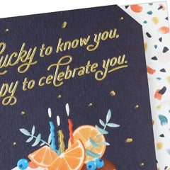 Lucky to Know You Birthday Card