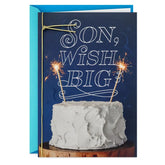 Wish Big Birthday Card for Son