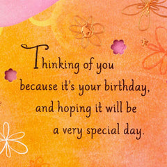 With Warmth and Affection Birthday Card for Aunt