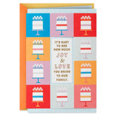 You Bring Joy to Our Family Birthday Card for Relative
