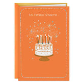 You're Wonderful Polish-Language Birthday Card