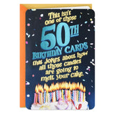 You're More on Fire Than Ever Funny Pop-Up 50th Birthday Card