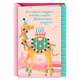 You're Beautiful Spanish-Language Birthday Card for Girl