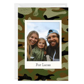 Camo Design Custom Card