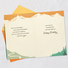 Another Year of Adventures Romantic Birthday Card