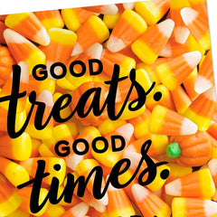 Good Treats, Good Times, Good Friends Halloween Card