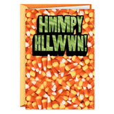 Mouth Full of Candy Funny Halloween Card