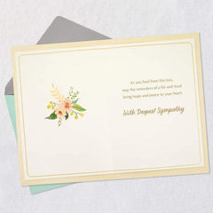 A Life Well-Lived Sympathy Card