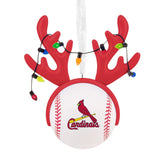 MLB St. Louis Cardinalsâ„¢ Reindeer Baseball Hallmark Ornament