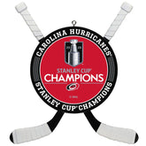NHL Carolina Hurricanes® 2026 Stanley Cup® Champions Hockey Ornament