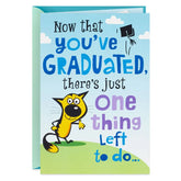 Time to Celebrate Musical Graduation Card with Motion