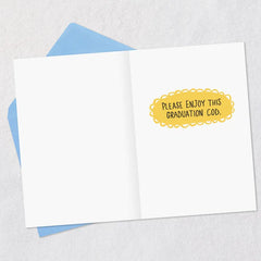 Please Enjoy This Cod Funny Graduation Card