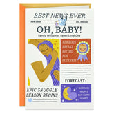 Celebrating Your Awww-mazing News New Baby Card