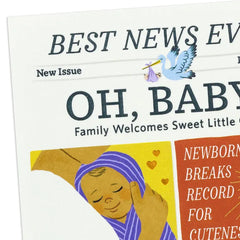 Celebrating Your Awww-mazing News New Baby Card