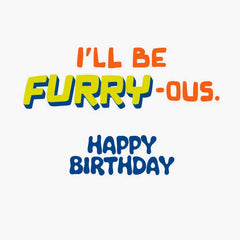Out of this World Funny Birthday Card