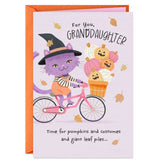 Sweet as Your Smile Halloween Card for Granddaughter