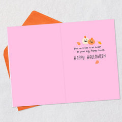 Sweet as Your Smile Halloween Card for Granddaughter