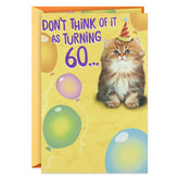 Six Perfect 10s Funny 60th Birthday Card