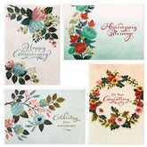 Celebrating You Assorted Religious Anniversary Cards, Box of 12