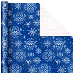 Celestial Blues 3-Pack Assorted Wrapping Paper Roll Bundle, 120 sq. ft. total