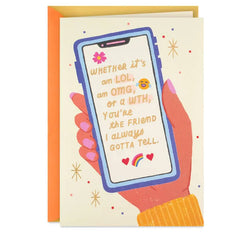That's What makes Us BFFs Birthday Card for Friend