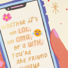 That's What makes Us BFFs Birthday Card for Friend
