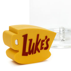 Gilmore Girls Luke's Diner Charmers Silicone Charm, 1.3"