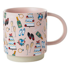 Cheers! Engagement Mug, 16 oz.