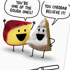 A Cheesy Wish Funny Birthday Card