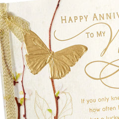 I'm a Lucky Guy Anniversary Card for Wife
