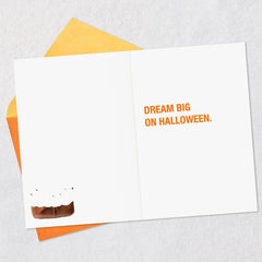 Bite-Sized Candy Confidence Funny Halloween Card