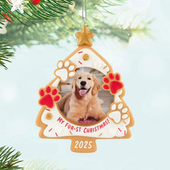 My Fur-st Christmas 2025 Photo Frame Ornament