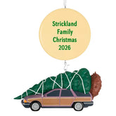 National Lampoon's Christmas Vacationâ„¢ The Griswold Family Christmas Tree Personalized Ornament, Custom Text
