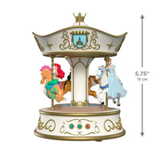 Disney Princess Dreams Go Round Musical Ornament With Light and Motion