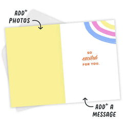 Look at You Starting Something New Custom Congratulations Card