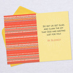 Claim God's Joy Birthday Card