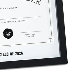 Class of 2026 Graduation Tassel Holder and Diploma Frame