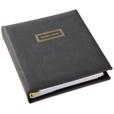 Classic Charcoal Address Book