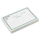 Classic Stripes Recipe Cards, Pack of 36