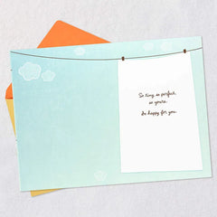 Now This Is Cuteness New Baby Boy Card