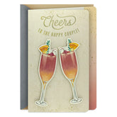 Cheers to the Happy Couple Bridal Shower Card