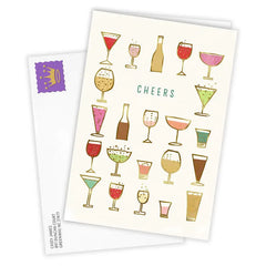Here's to a Year Custom Celebration Card
