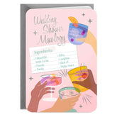 Mixology Wedding Shower Card for Her