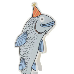 Best Birthday Fishes Funny 3D Pop-Up Birthday Card
