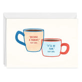 It Will Be Fun They Said Funny Custom Father's Day Card