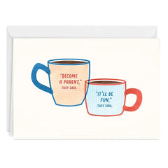 It Will Be Fun They Said Funny Custom Father's Day Card