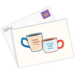 It Will Be Fun They Said Funny Custom Father's Day Card