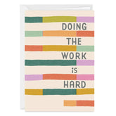 Your Hard Work Custom Encouragement Card