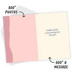 Amazing Mom Custom Mother's Day Card